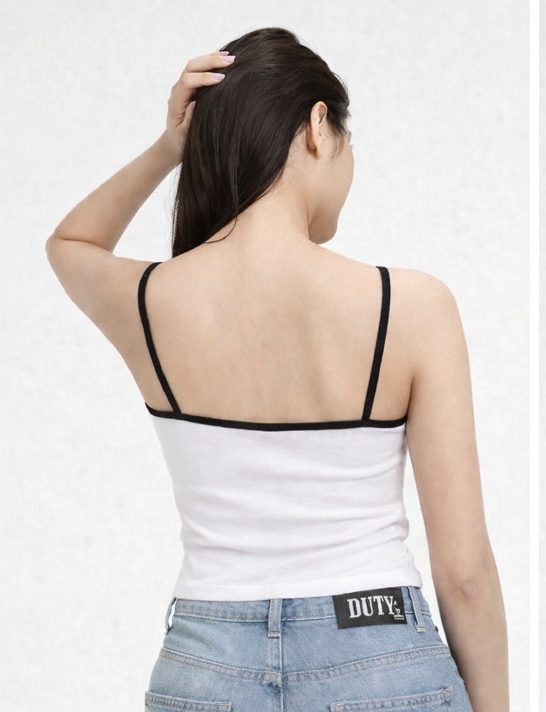 Contrast Bound Cami Top
