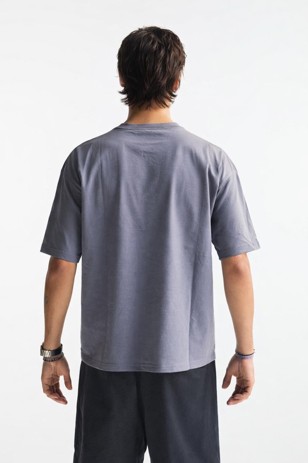 Curved Terry Patch Graphic Tee