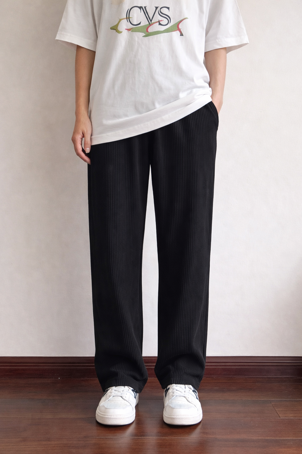 Timeless Rib Drawstring Joggers