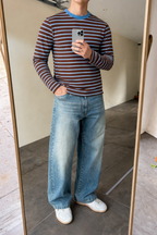 Stripe Mode Long Sleeve Tshirt