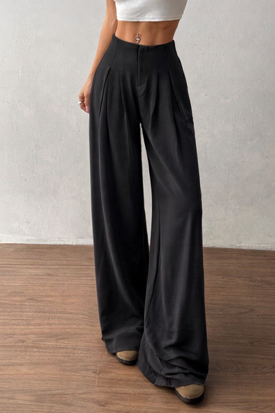 Super Light Weight Pleated Pants