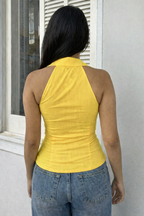 Criss Cross Stripe Top