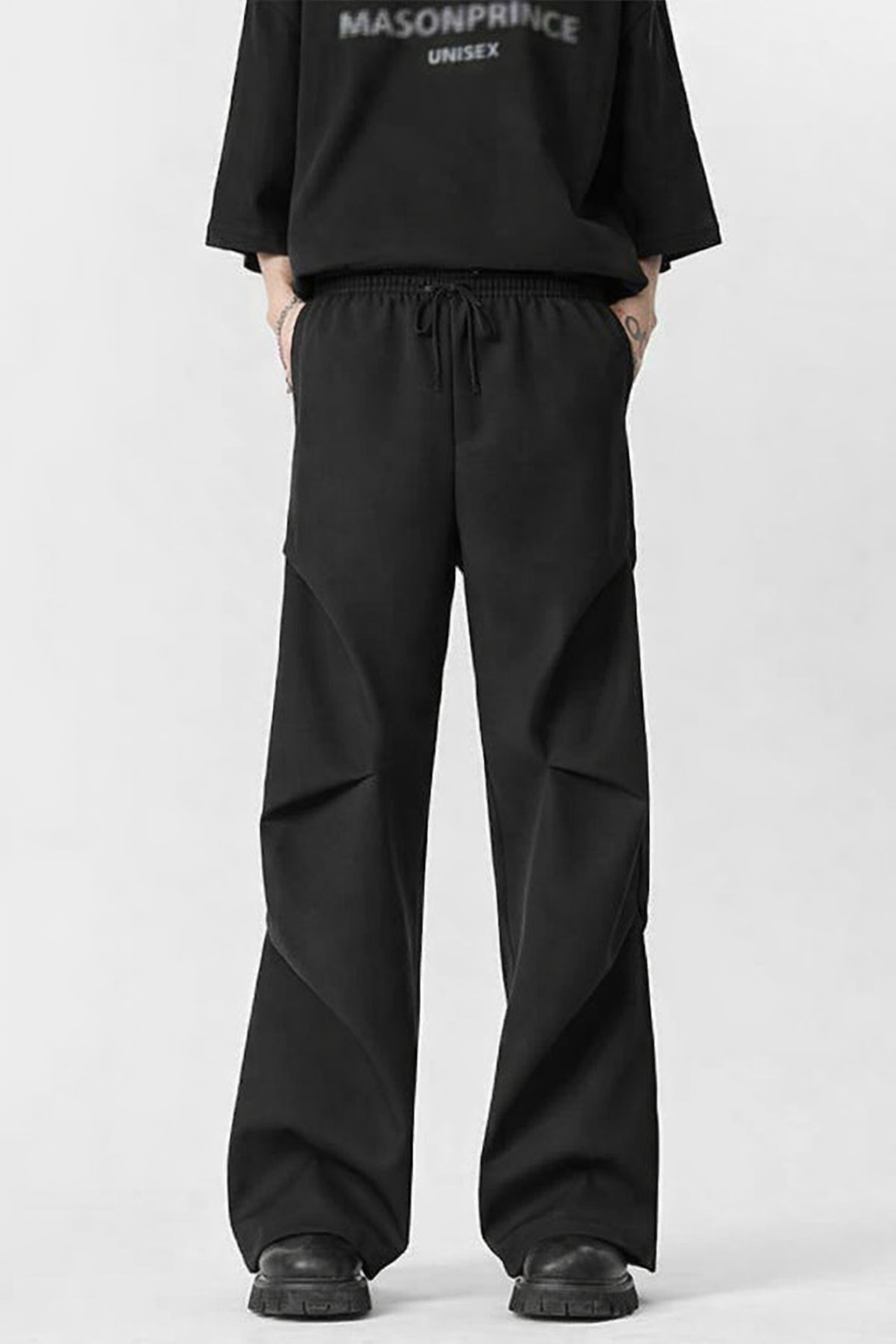 Prime Flare Pleat Relaxed Joggers
