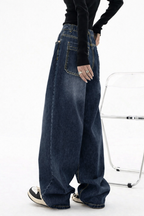 So Much Attitude Baggy Wide Leg Jeans