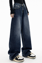 So Much Attitude Baggy Wide Leg Jeans