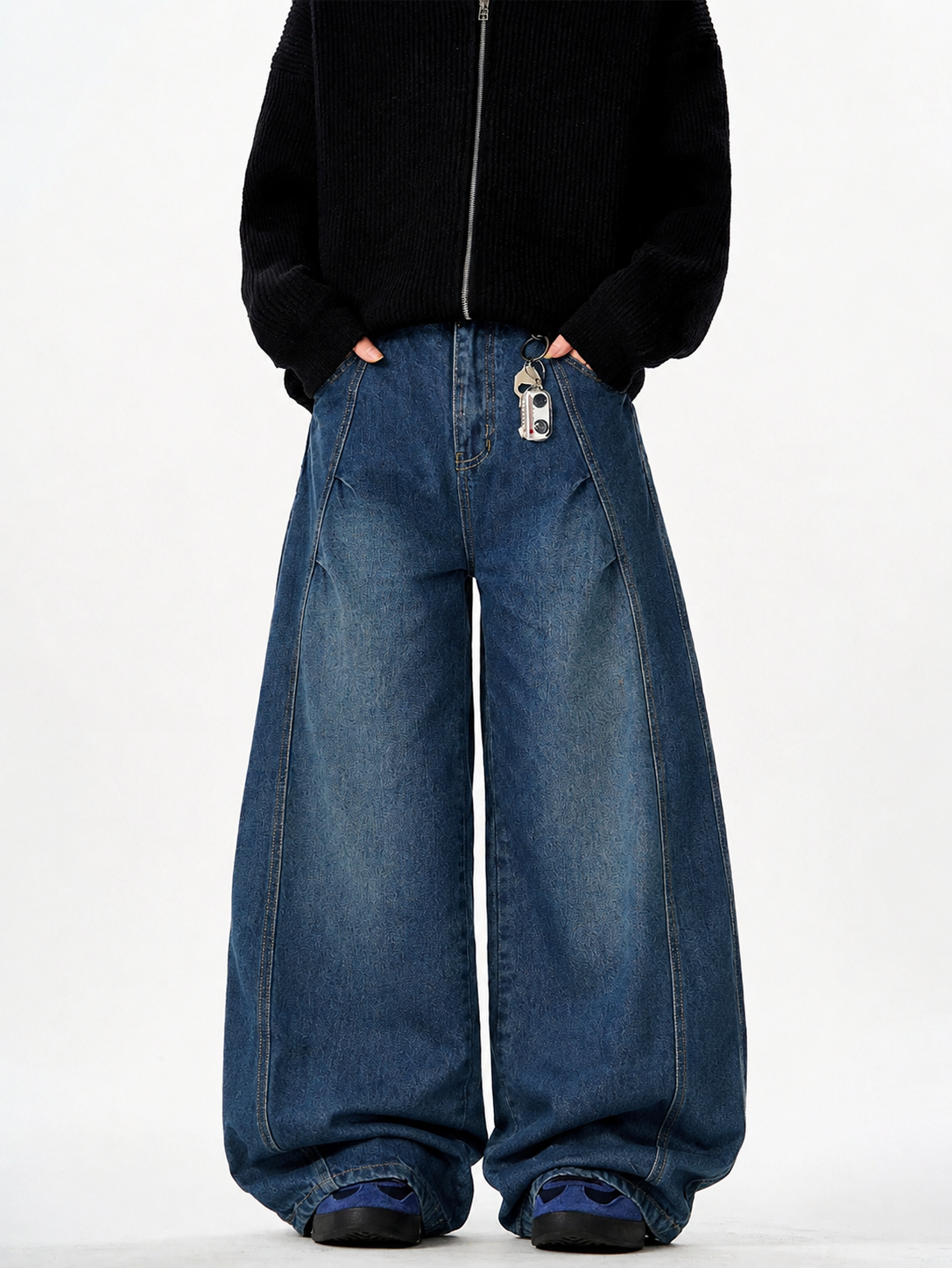 Blue Fracture Japan Baggy Jeans