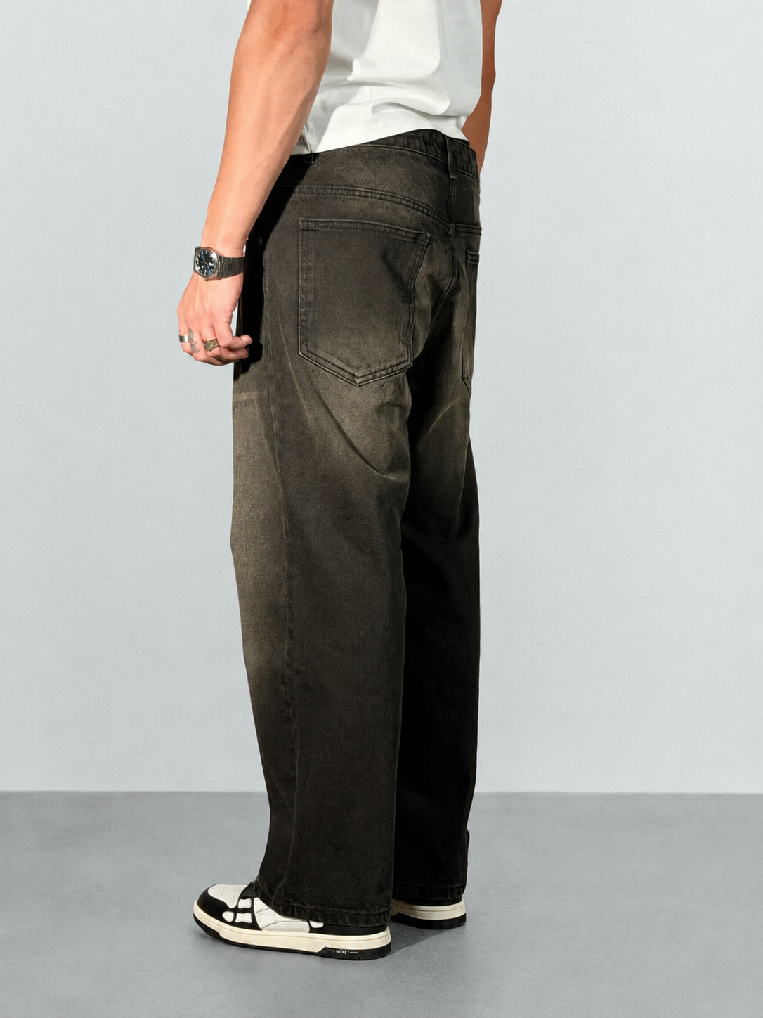 Copper Echo Baggy Fit Jeans