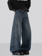 Blue Fracture Japan Baggy Jeans