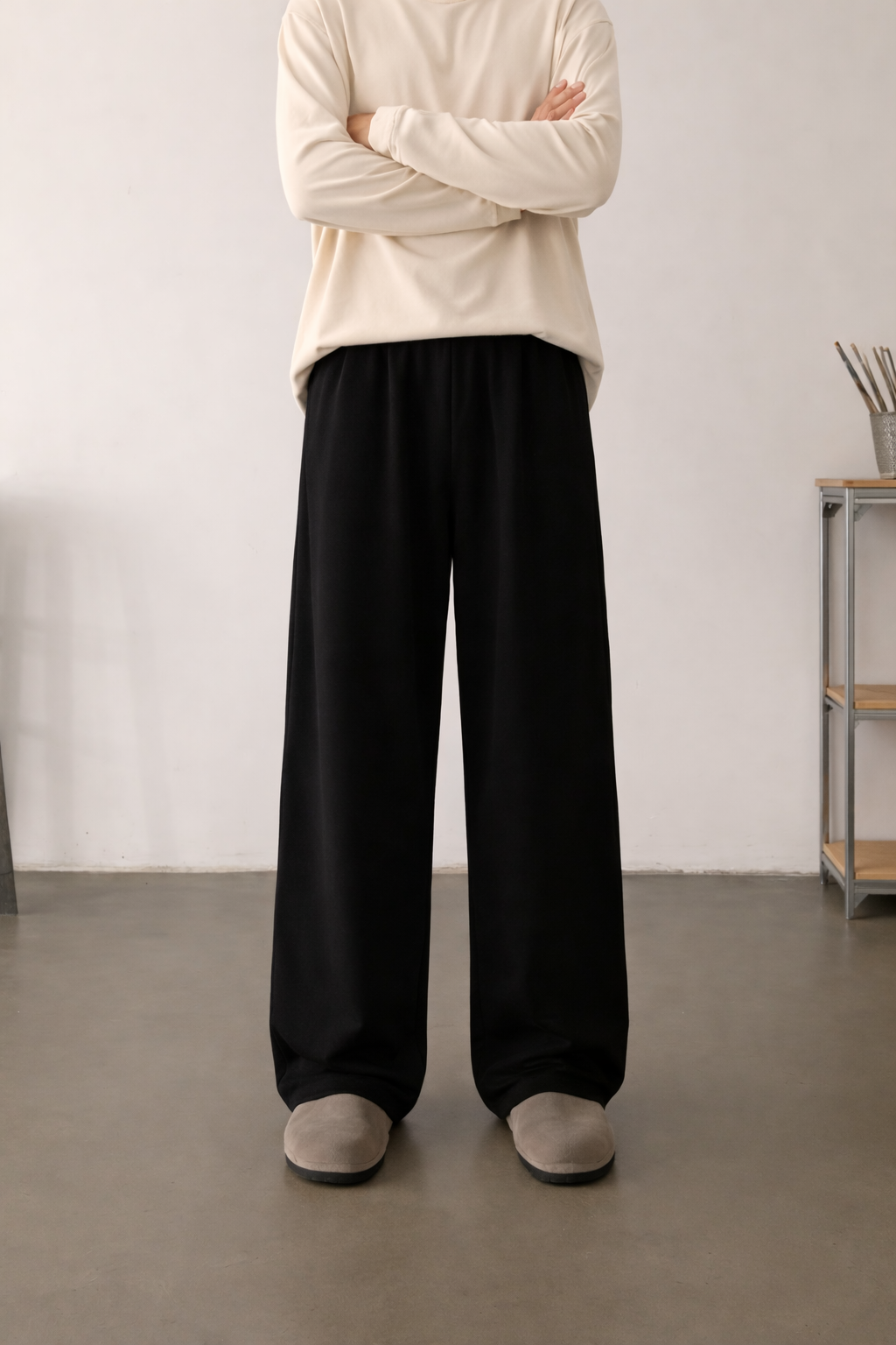 Lowkey Pleat Japanese Relax Joggers