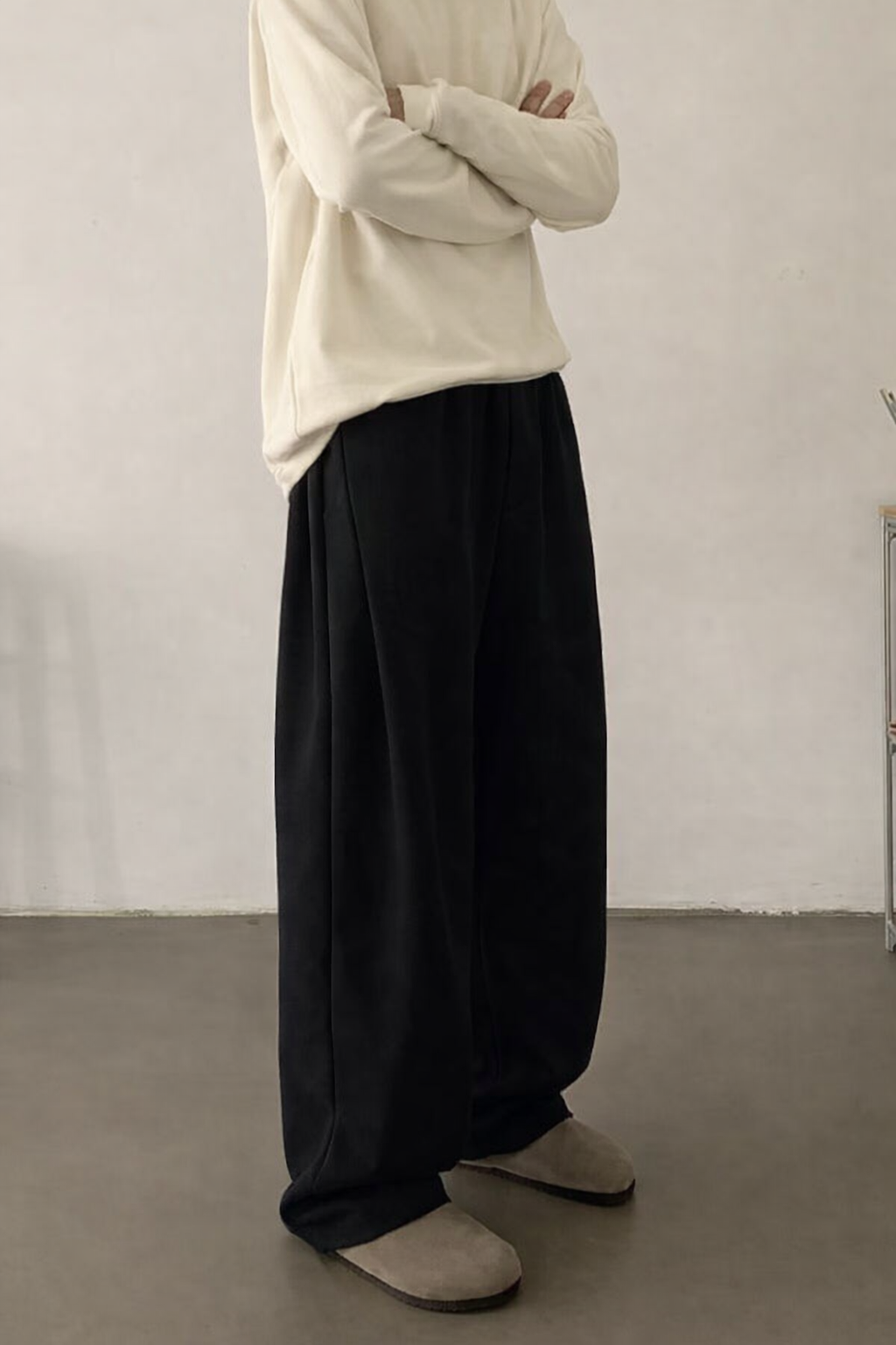 Lowkey Pleat Japanese Relax Joggers