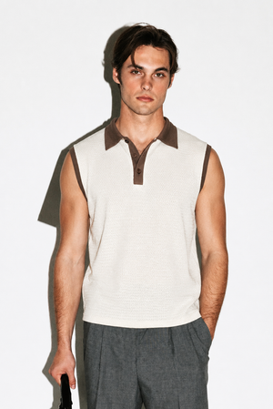 Summer Polo Vest T-shirt