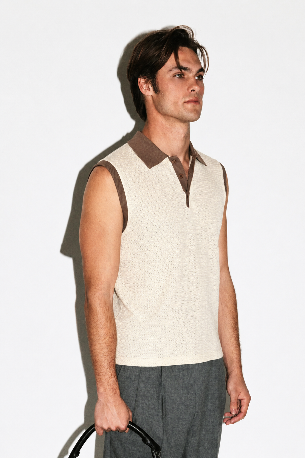 Summer Polo Vest T-shirt