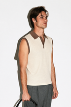 Summer Polo Vest T-shirt