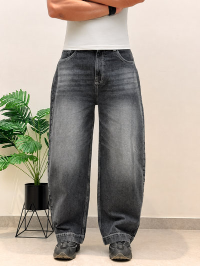 Iron Grey Japan Baggy Jeans