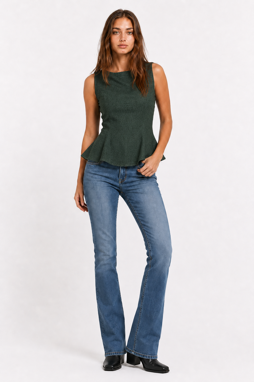 Minimalist Peplum top