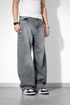 Stoned Grey Japan Baggy Jeans