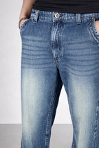 Vintage Cool Faded Tinted Baggy Denims
