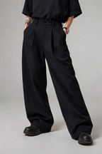 Street Cast Relaxed Wide Trousers