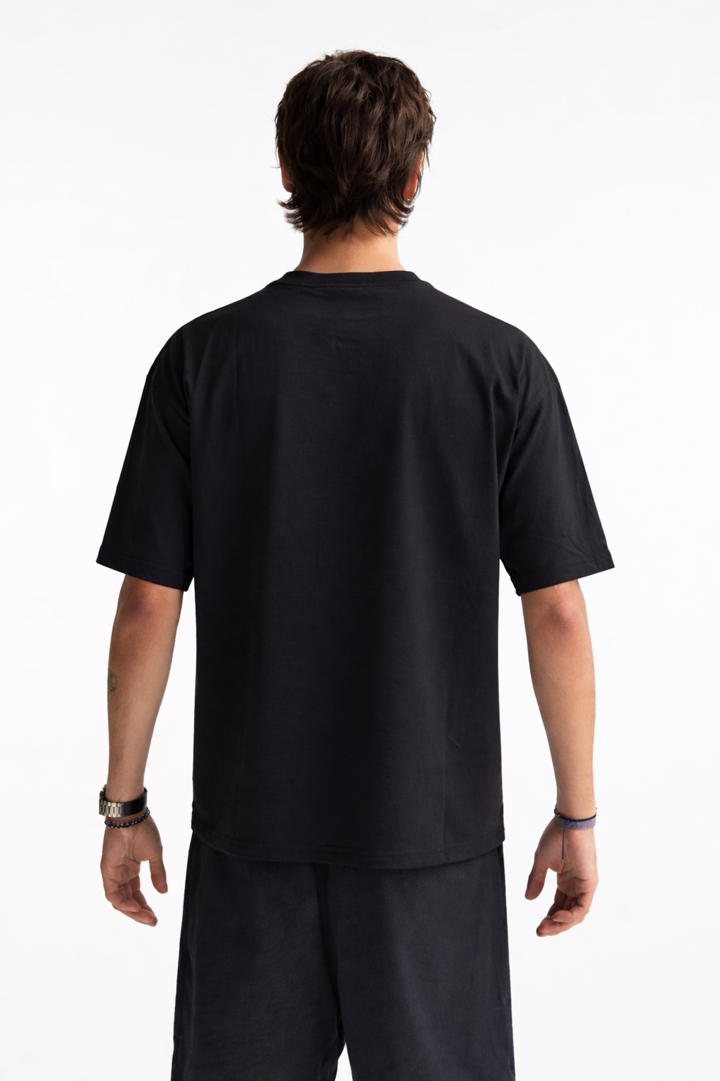 Curved Terry Patch Graphic Tee