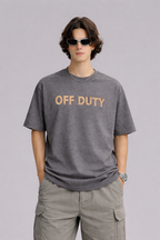 Off Duty Outlined Cork Print Graphic Tee