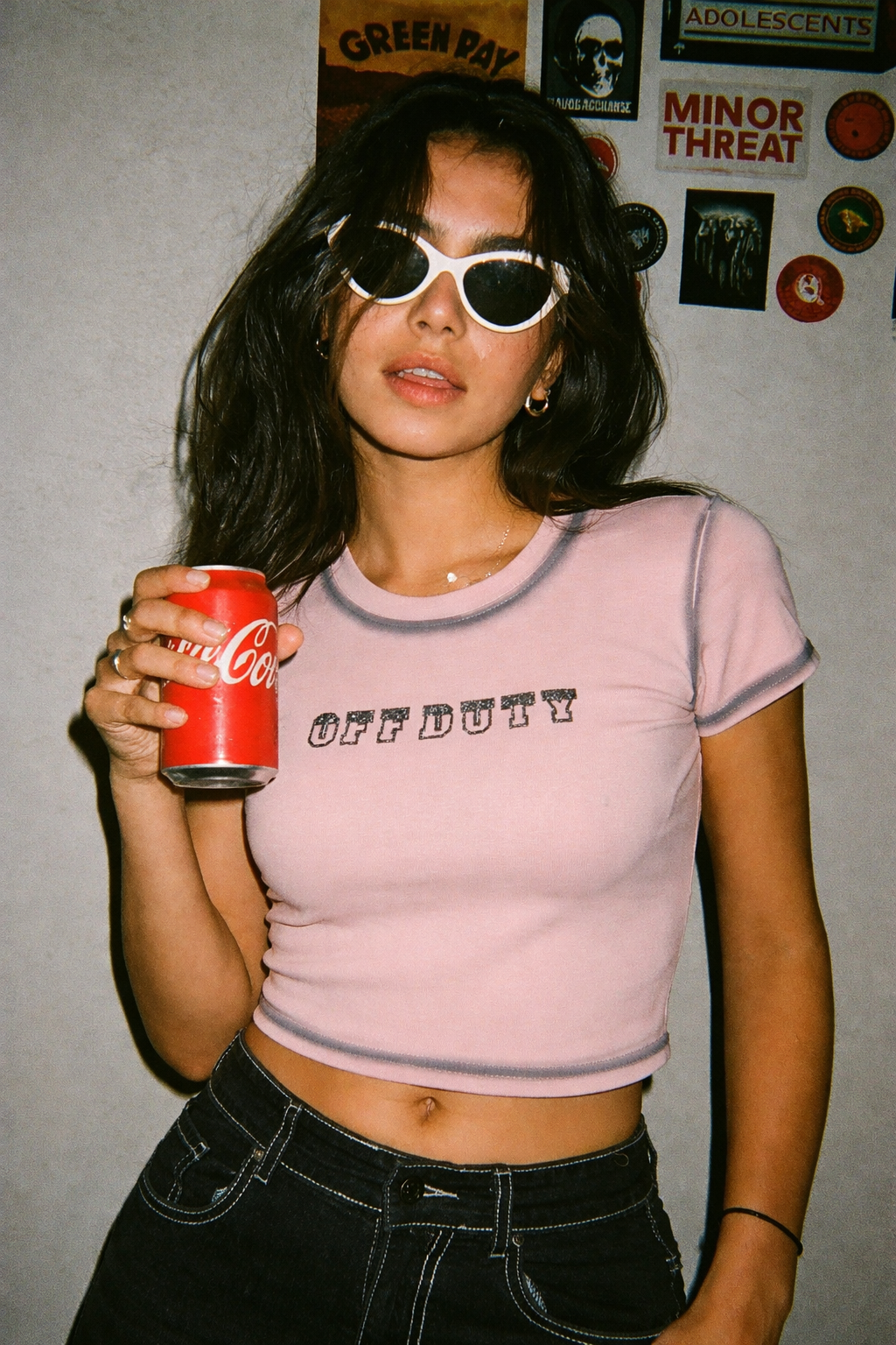 Spray Edge Cropped Tee