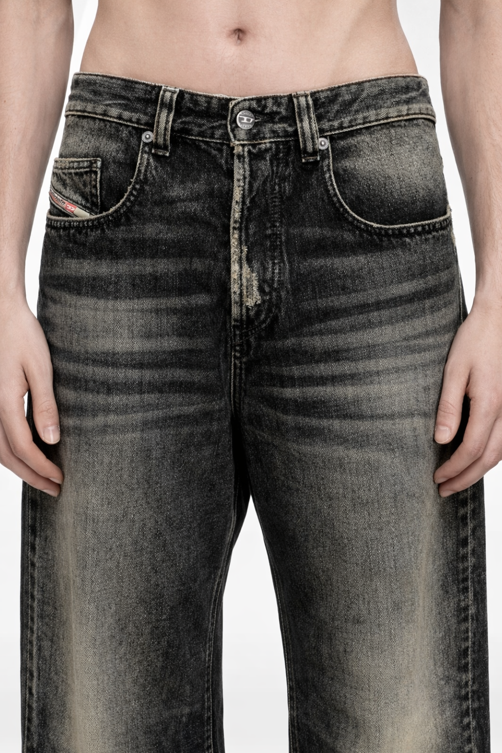 Night Vein Straight Fit Jeans