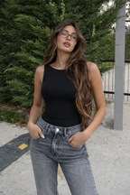 Soft Backless Boat Neck Tank Top