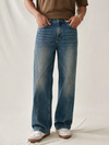 Subtle Fade Blue Straight Fit Jeans