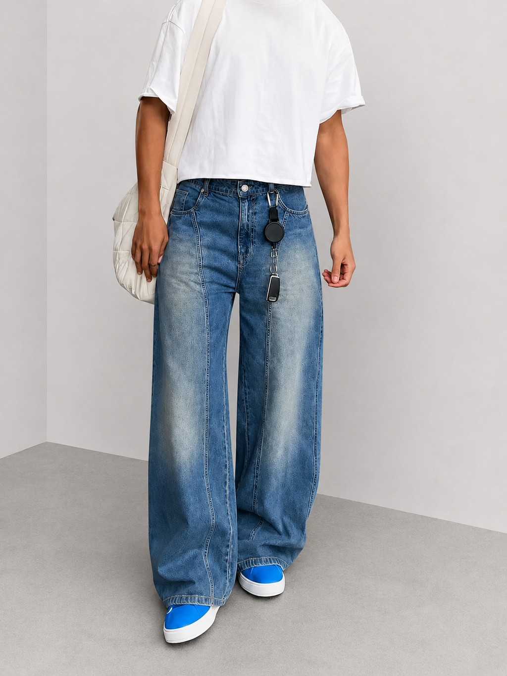 Heavy Collapse Edge Japan Baggy Jeans