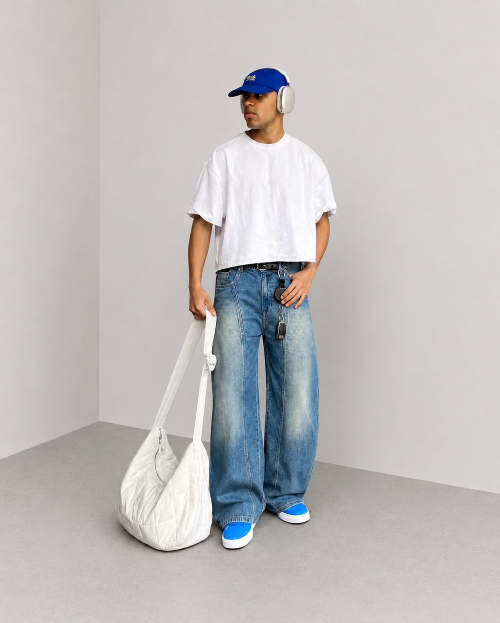 Heavy Collapse Edge Japan Baggy Jeans