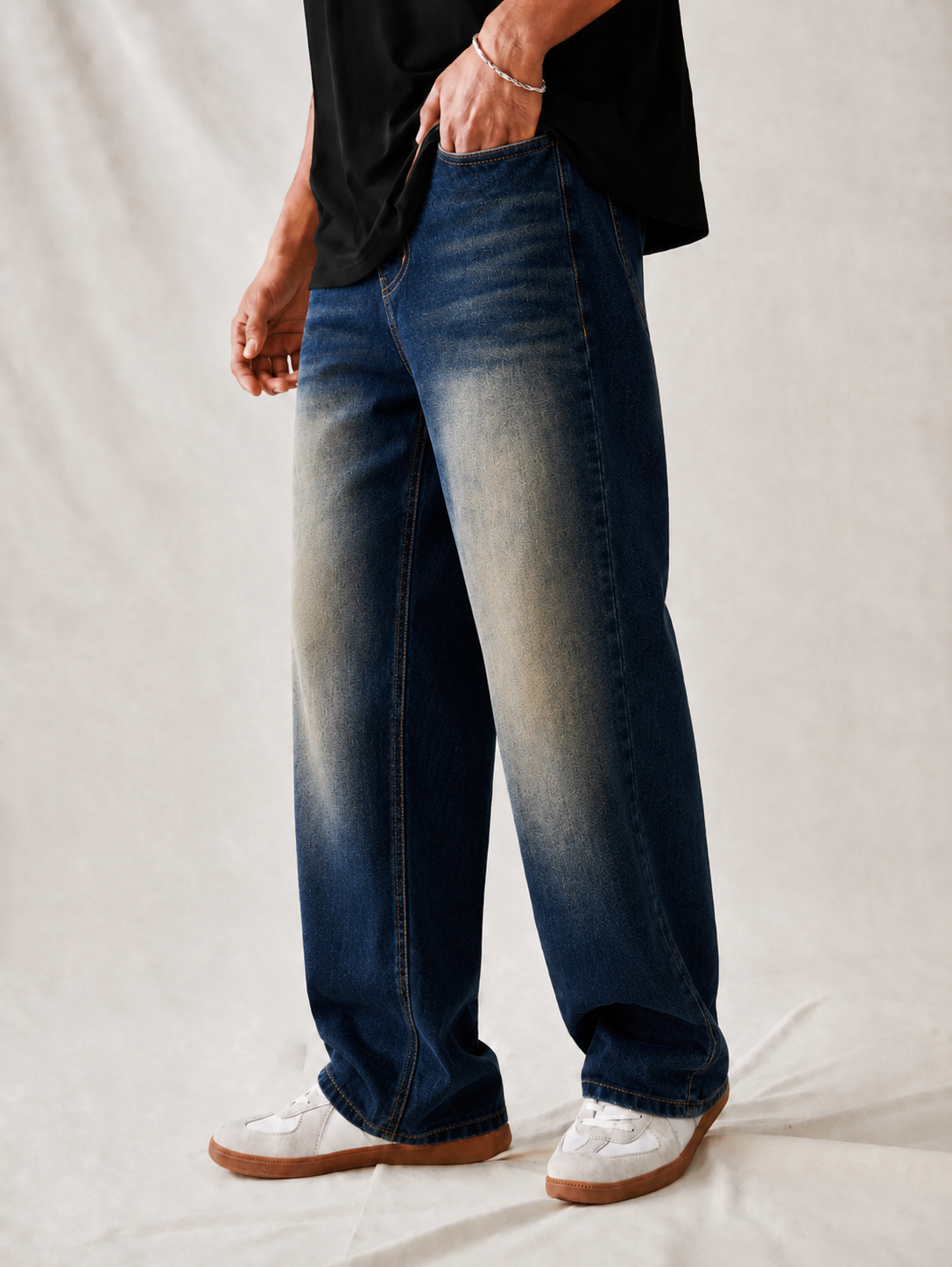 Darkwave Raw Straight Leg Jeans