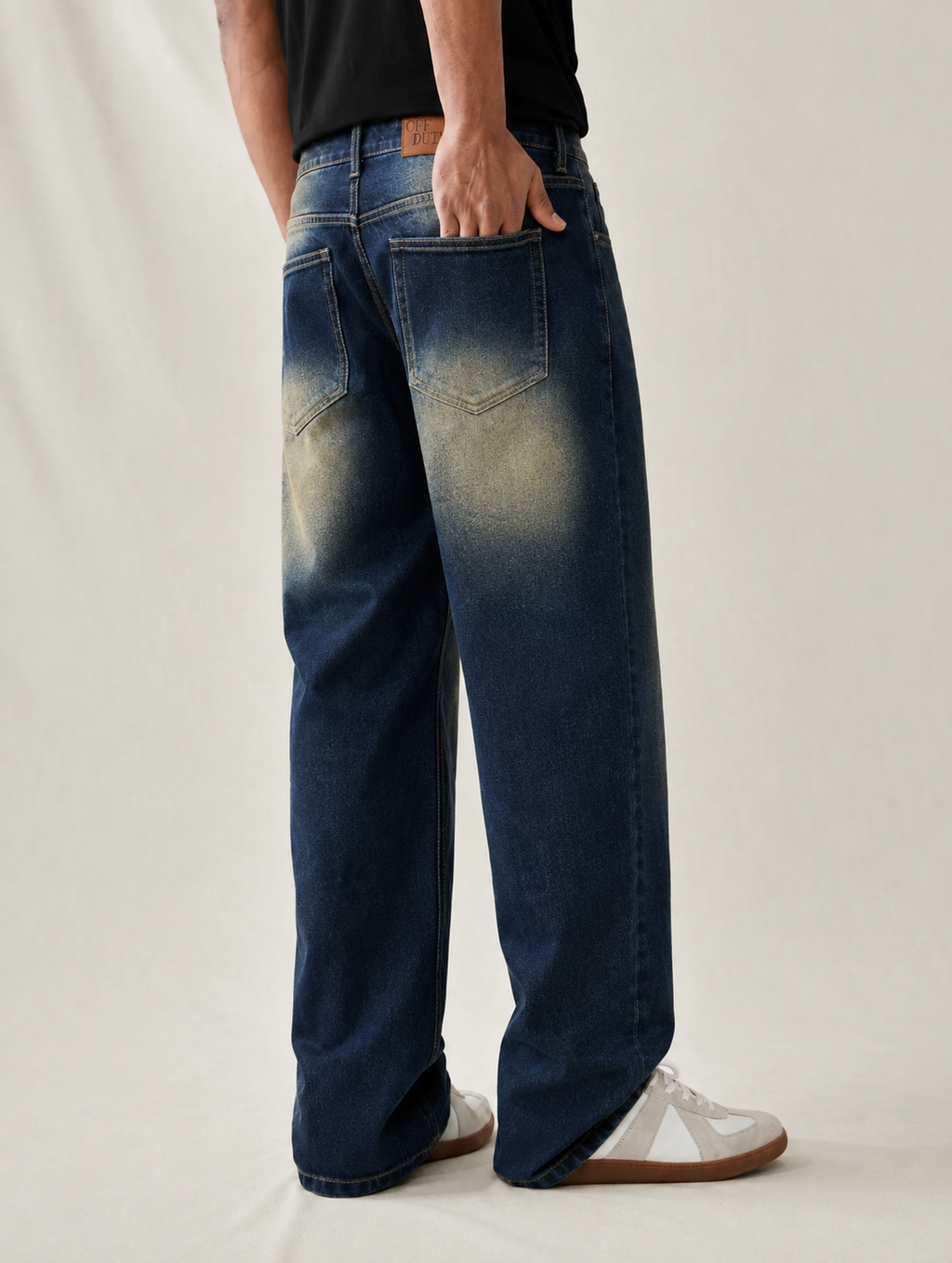 Darkwave Raw Straight Leg Jeans