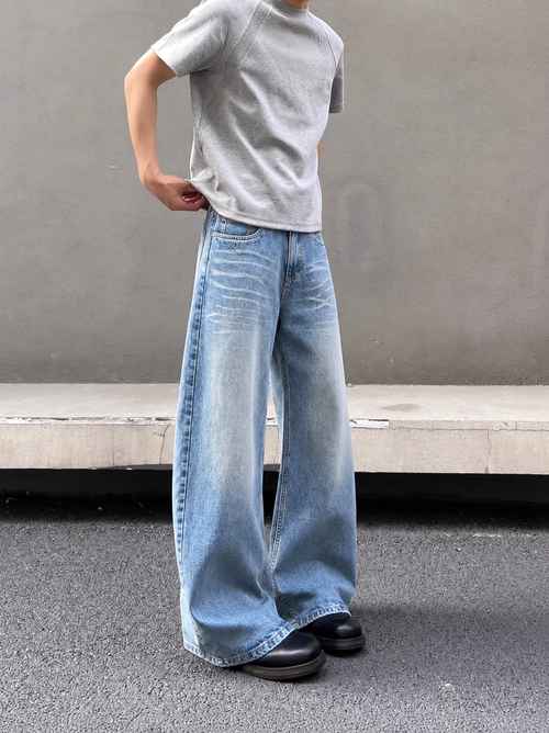 Blue Unbound Japan Baggy Jeans