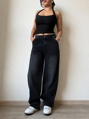 Night Flame Baggy Jeans