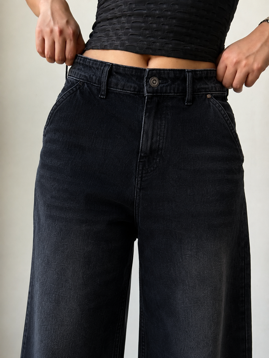 Night Flame Baggy Jeans