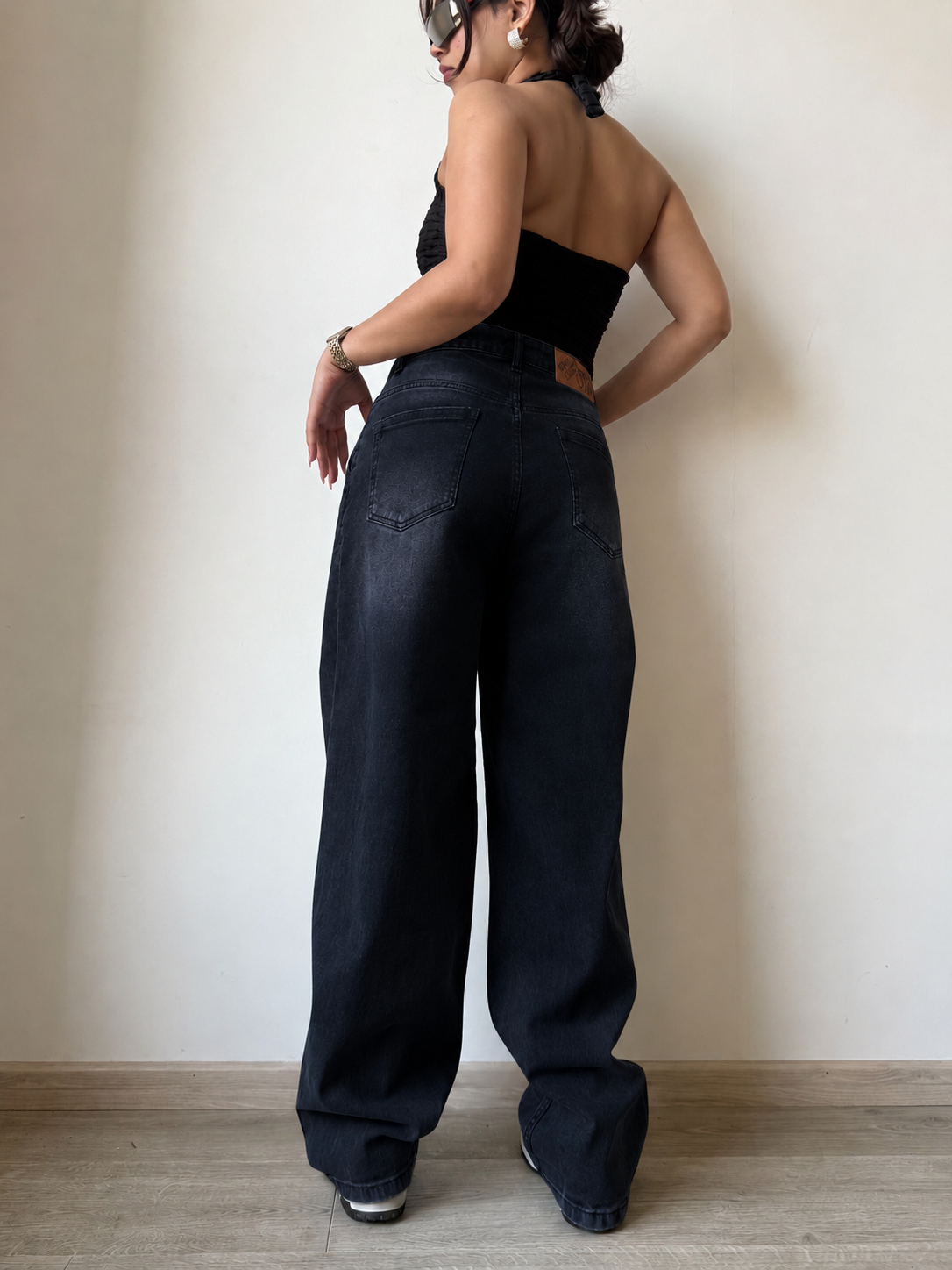 Night Flame Baggy Jeans