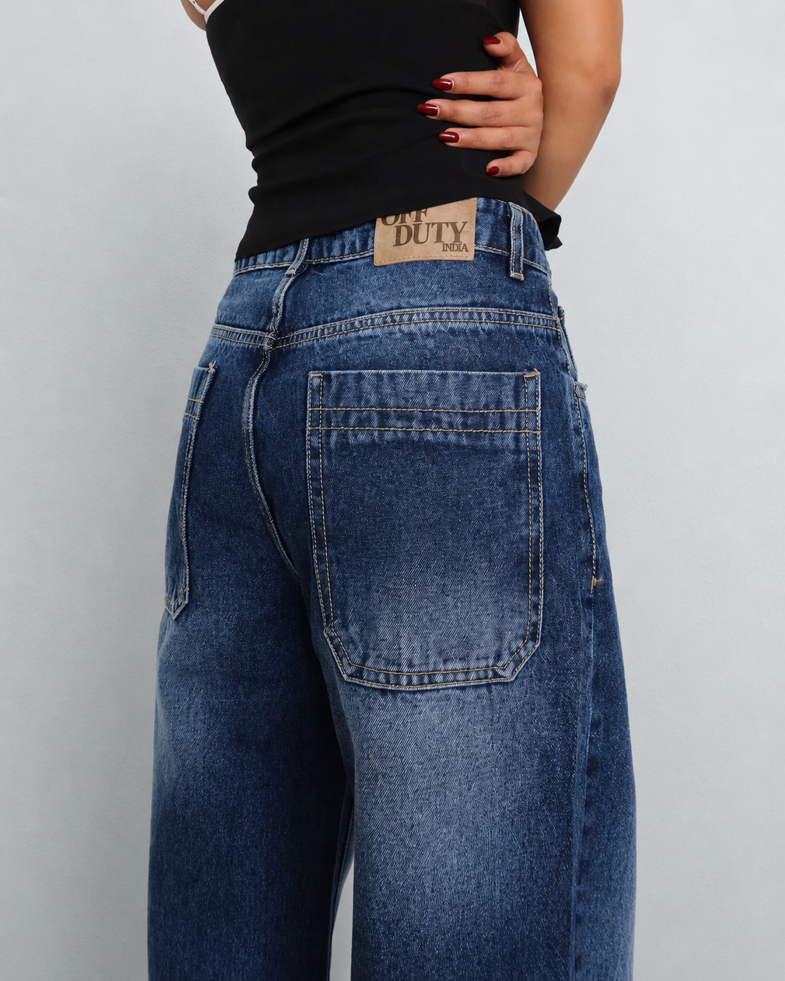 So Much Attitude Baggy Wide Leg Jeans