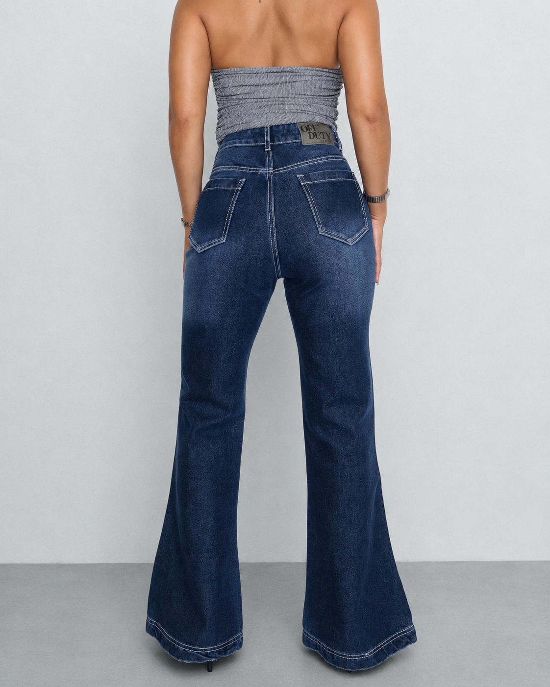 Static Fade Flare Jeans