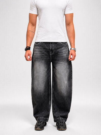 Iron Grey Japan Baggy Jeans