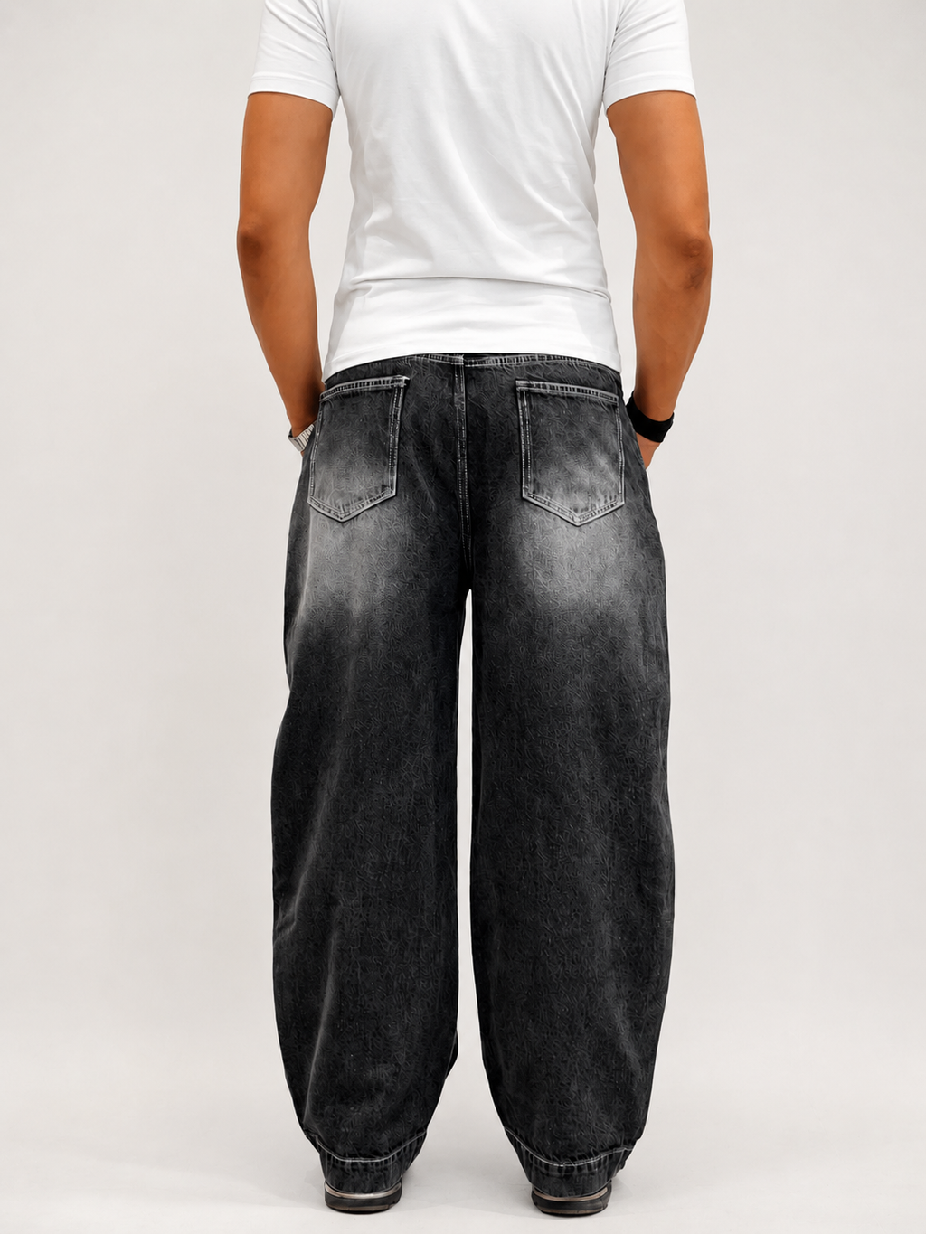 Iron Grey Japan Baggy Jeans