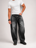 Iron Grey Japan Baggy Jeans