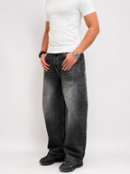 Iron Grey Japan Baggy Jeans
