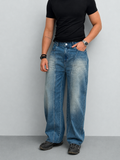 Heavy Collapse Edge Japan Baggy Jeans