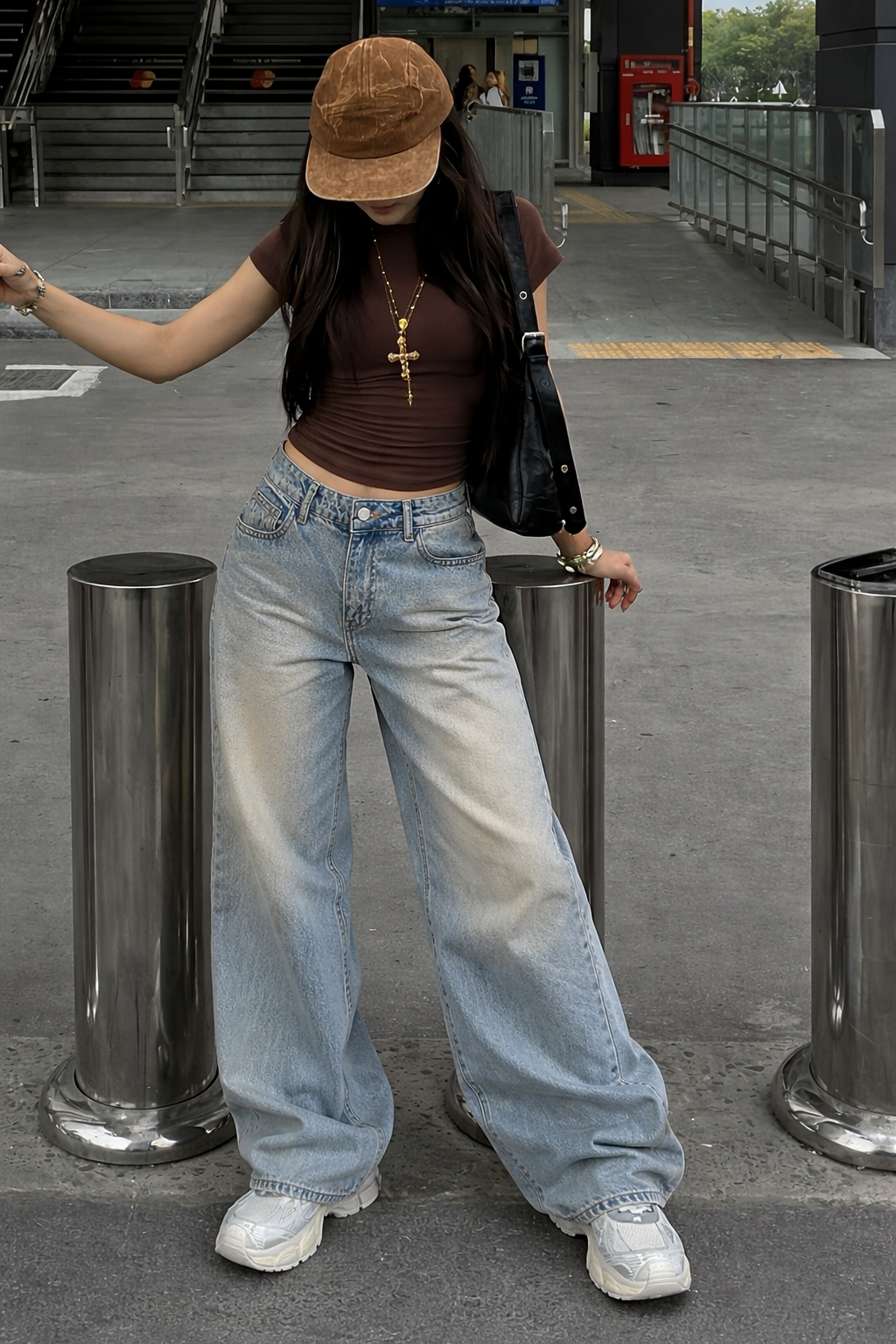 Chill In Blue Straight Fit Jeans