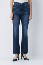 Deep Blue Flare Bootcut Jeans