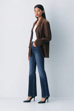 Deep Blue Flare Bootcut Jeans