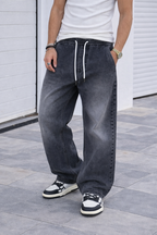 Flex Baggy Denim Joggers