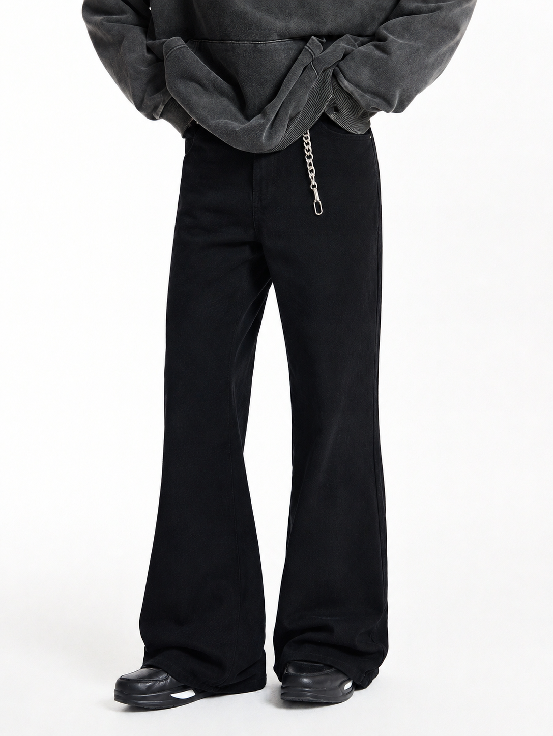 Dark Matter Black Bootcut Jeans