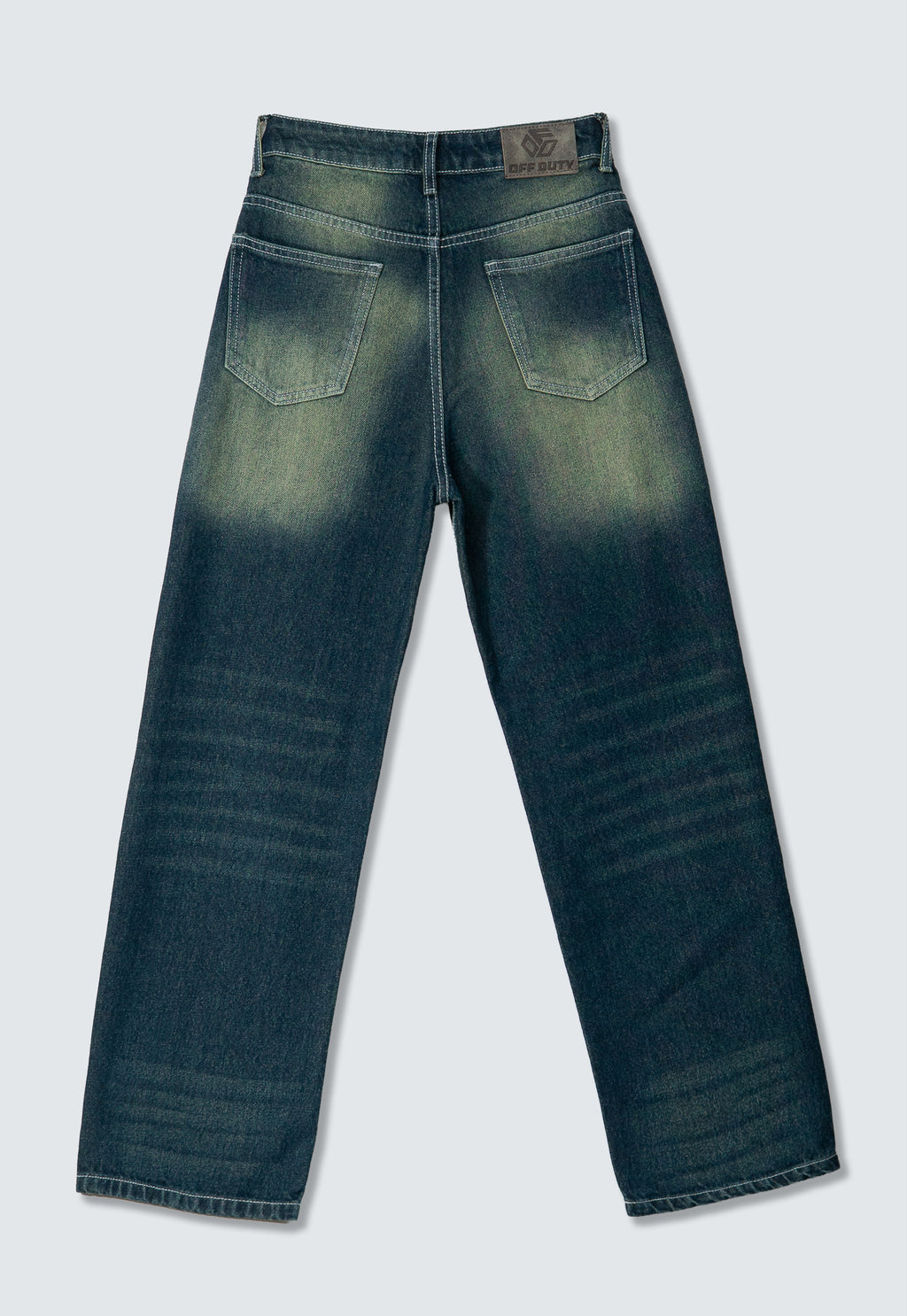 Baddie Vintage Dirty Wash Dad Fit Jeans