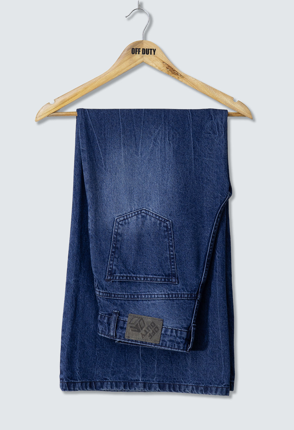 Deconstructed Fly Extra Wide Leg Jeans